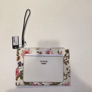 Guess Floral Wristlet